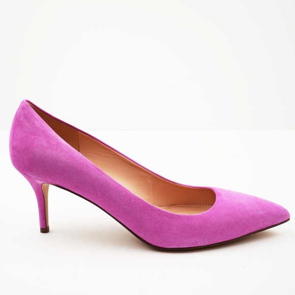 New JCREW Colette Pumps in Pink Suede - Picture 2 of 5